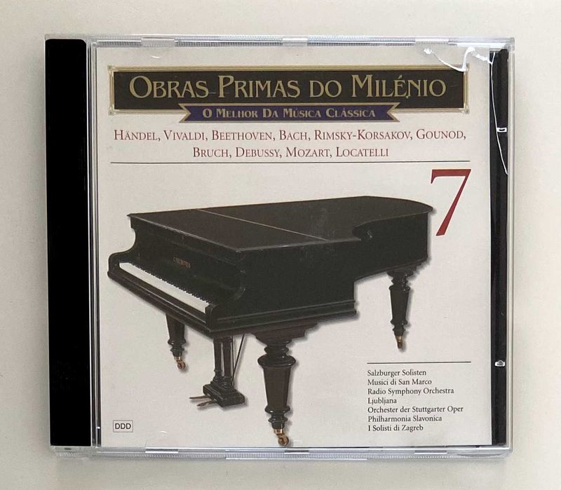 CDs de música clássica - Pack de 8 ou indiviual