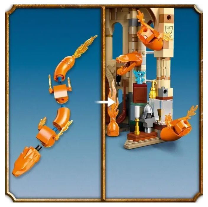 Lego Harry Potter 76413 лего Гаррі таємна кімната на вимогу вежа замок