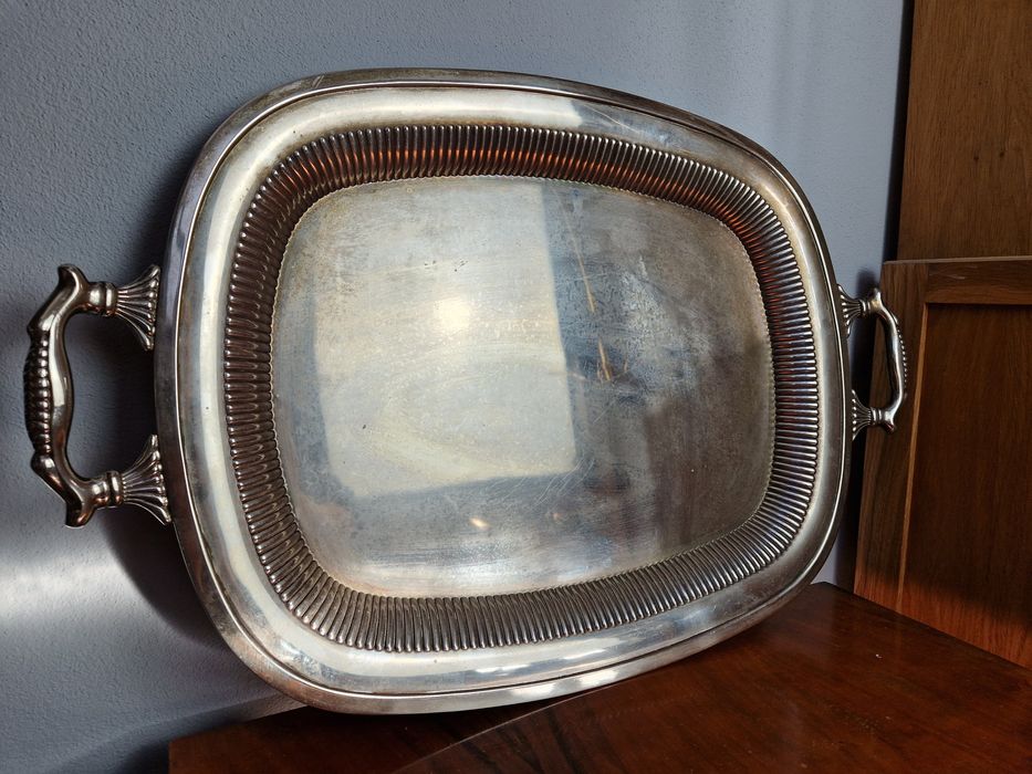 Taca Vintage Palter Eberle Prat Posrebrzana Lata 70 80 Design Retro