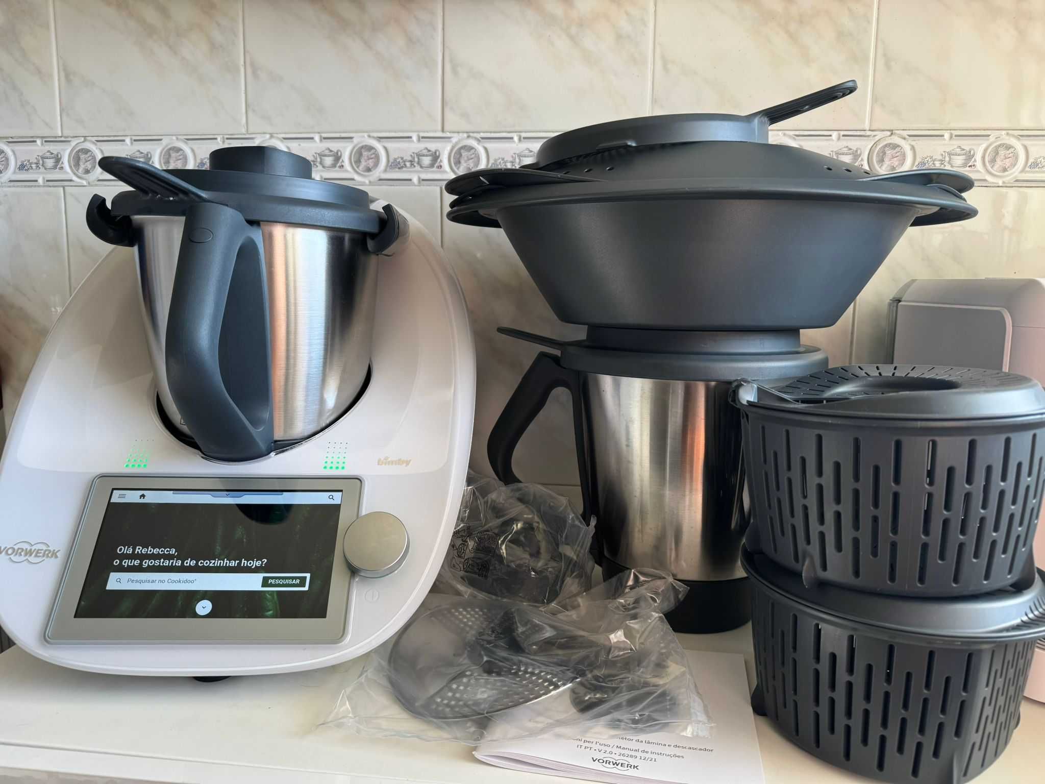 Bimby Tm6 pouco usada completa e com 2 copos