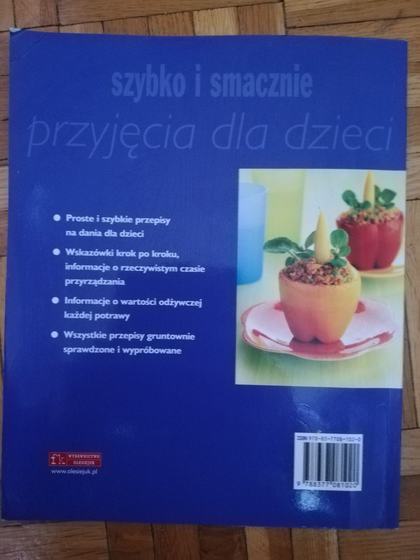 Książka przyjęcia dla dzieci