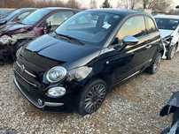 Fiat 500 lift, bogata wersja, lekko uszkodzony, airbagi ok, jezdzi
