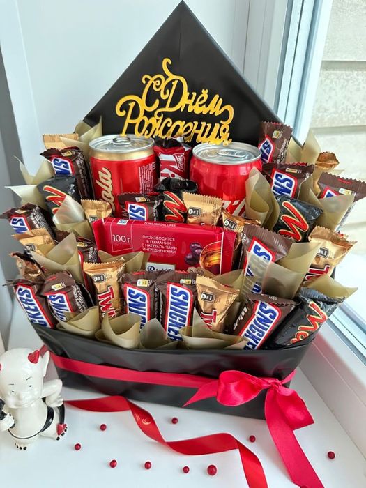 Смачні букети,Бокси,М'ясні торти на замовлення.Доставка по м.Бердичів