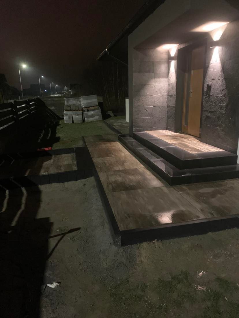 Układanie kostki brukowej