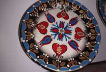 Stary porcelanowy talerz ozdobny -kolekcionerski DDR.
