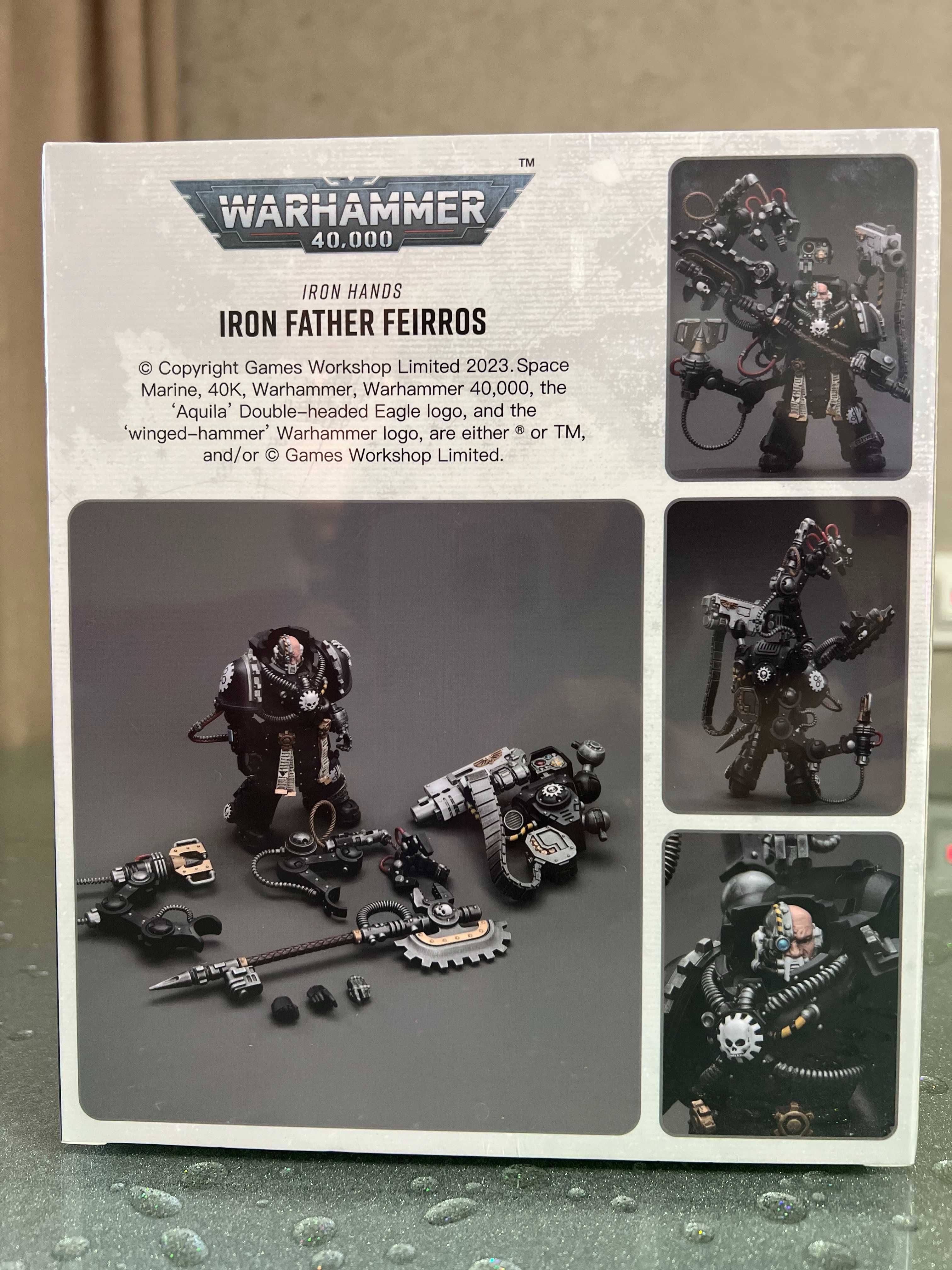 JOYTOY Фігура Iron Hands Iron Father Feirros - Warhammer 40K