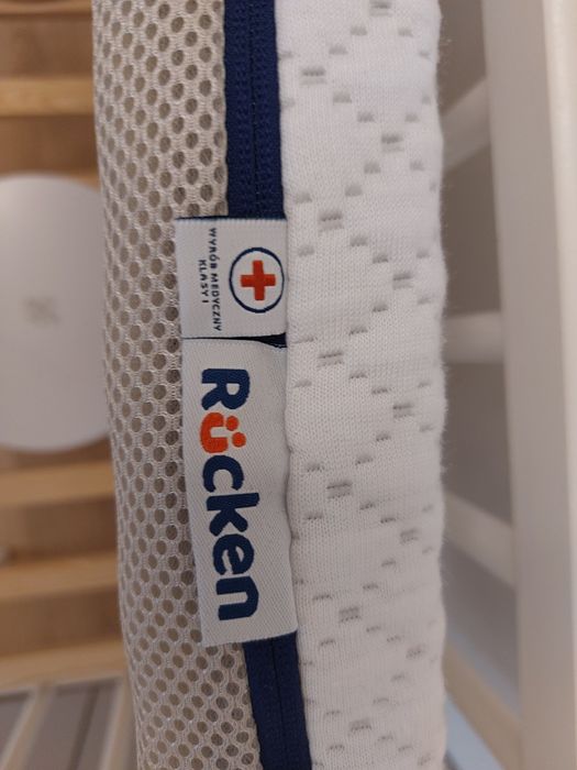 Łóżeczko dziecięce dostawka 40x90+materac Rucken