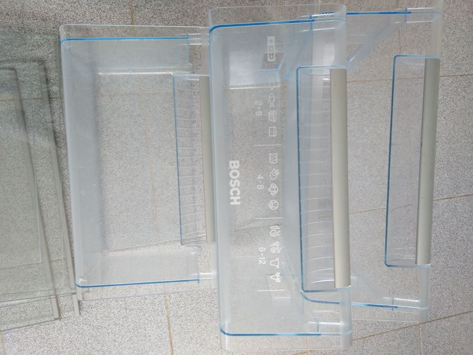 Prateleiras de porta de frigorifico para Combinado BOSCH