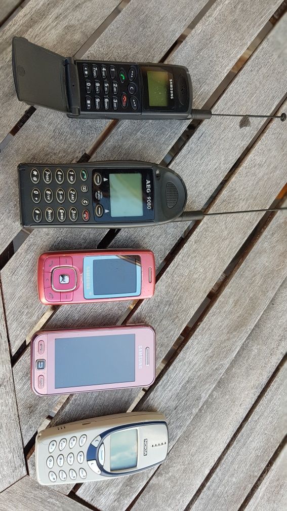 Colecionadores telemóvel antigo