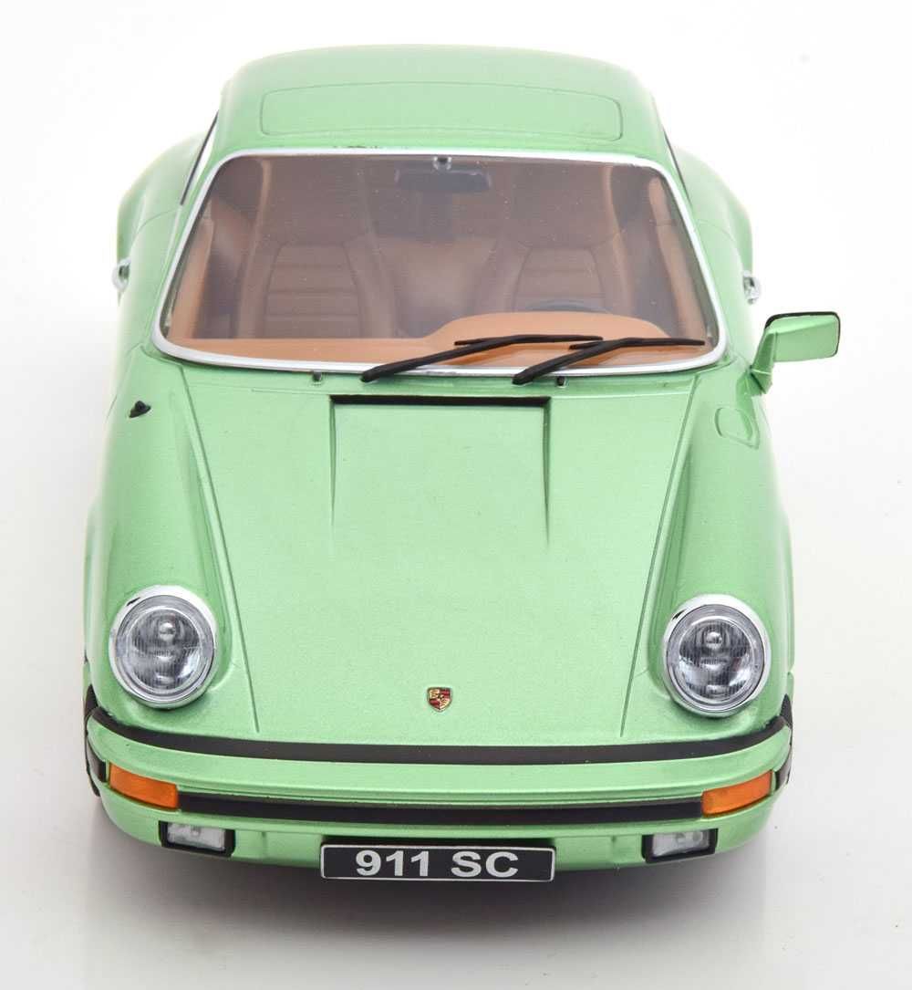 Model 1:18 KK-Scale Porsche 911 SC Coupe 1978 light green metallic
