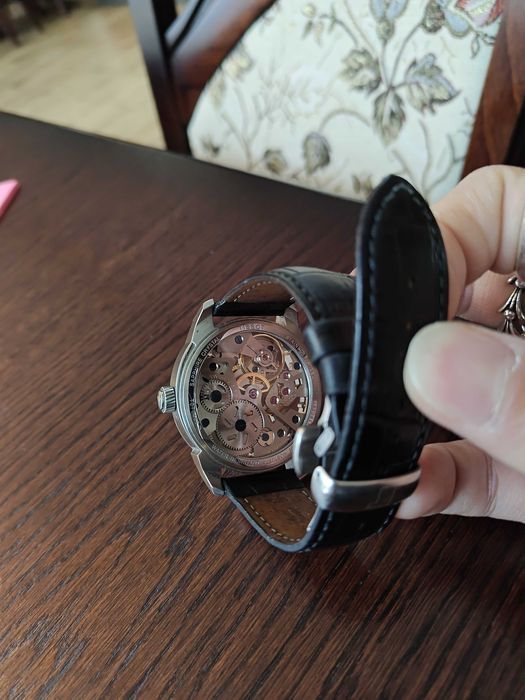 Tissot t-complication squelette mechanical