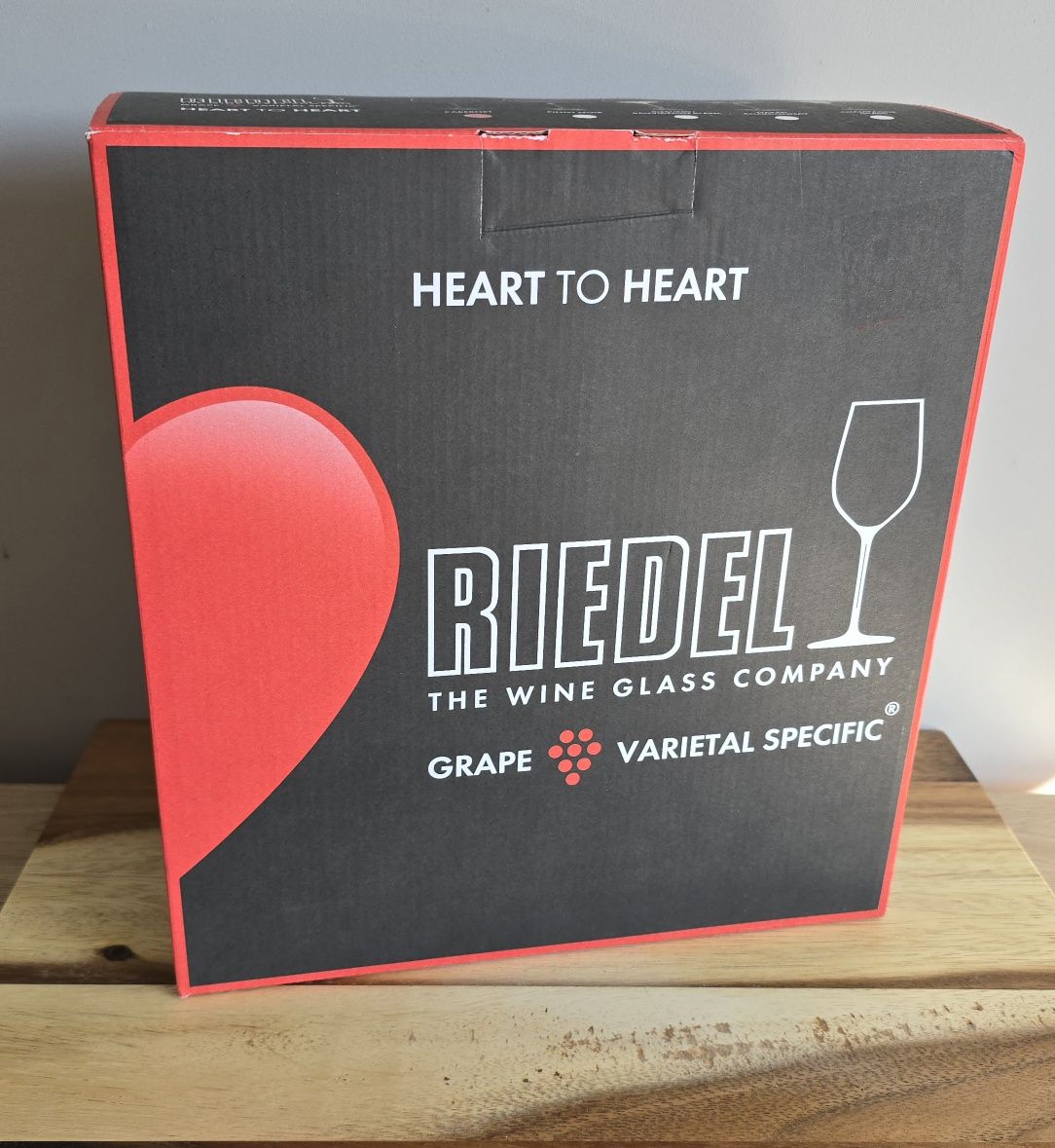 Oryginalny zestaw kieliszków do wina Riedel Heart to Heart Cabernet