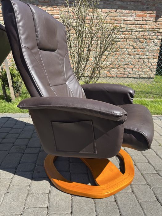 Крісло реклайнер шкіряне крісло офісне крісло релакс