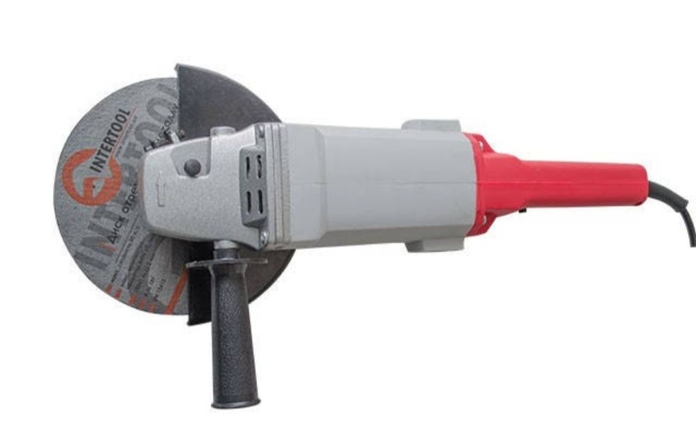 INTERTOOL DT 0218. 180мм  шлифмашина угловая, болгарка