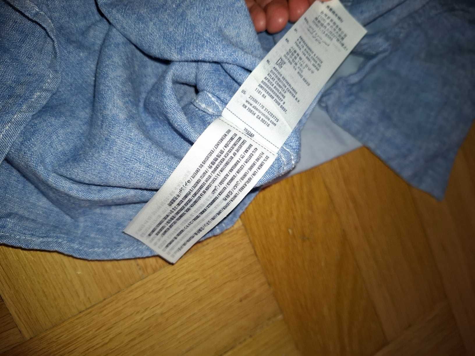 ZARA Abercrombie River Island  M&S len bawełna 164/170 garnitur
