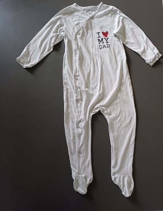 Pajac piżama dla chłopczyka 98 fox & bunny