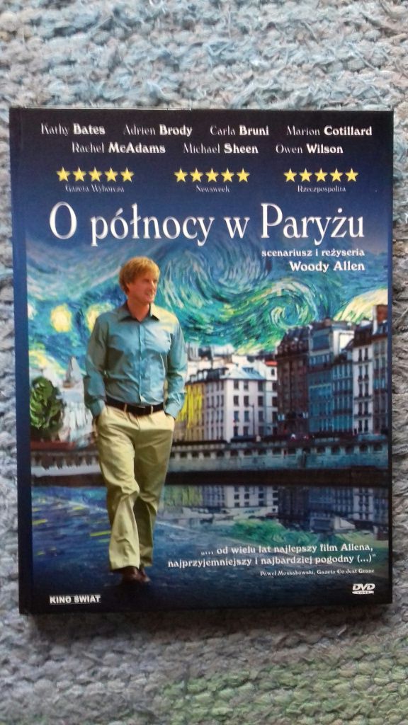 film DVD "O północy w Paryżu " Woody Allen