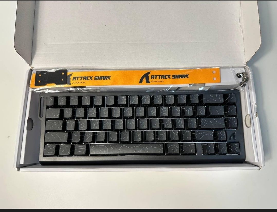 Клавиатура Attack shark x68 HE (МАГНІТНА)