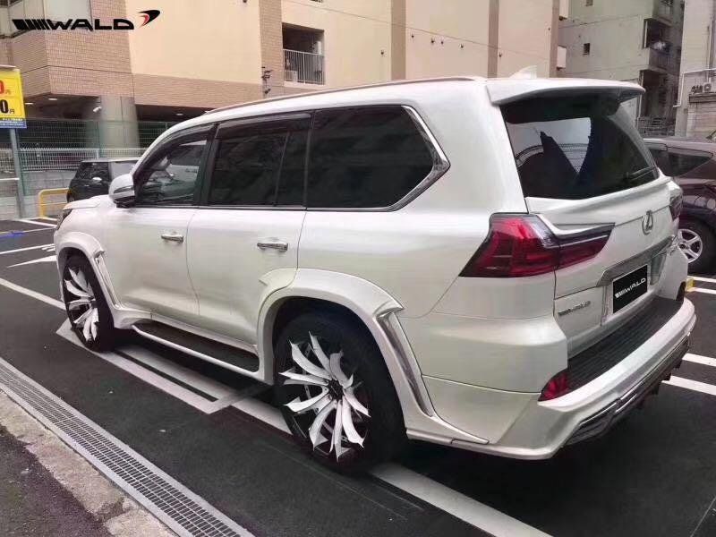 Lexus LX570 2017+ Комплект обвісів Wald (Під фарбування)Лексус обвес