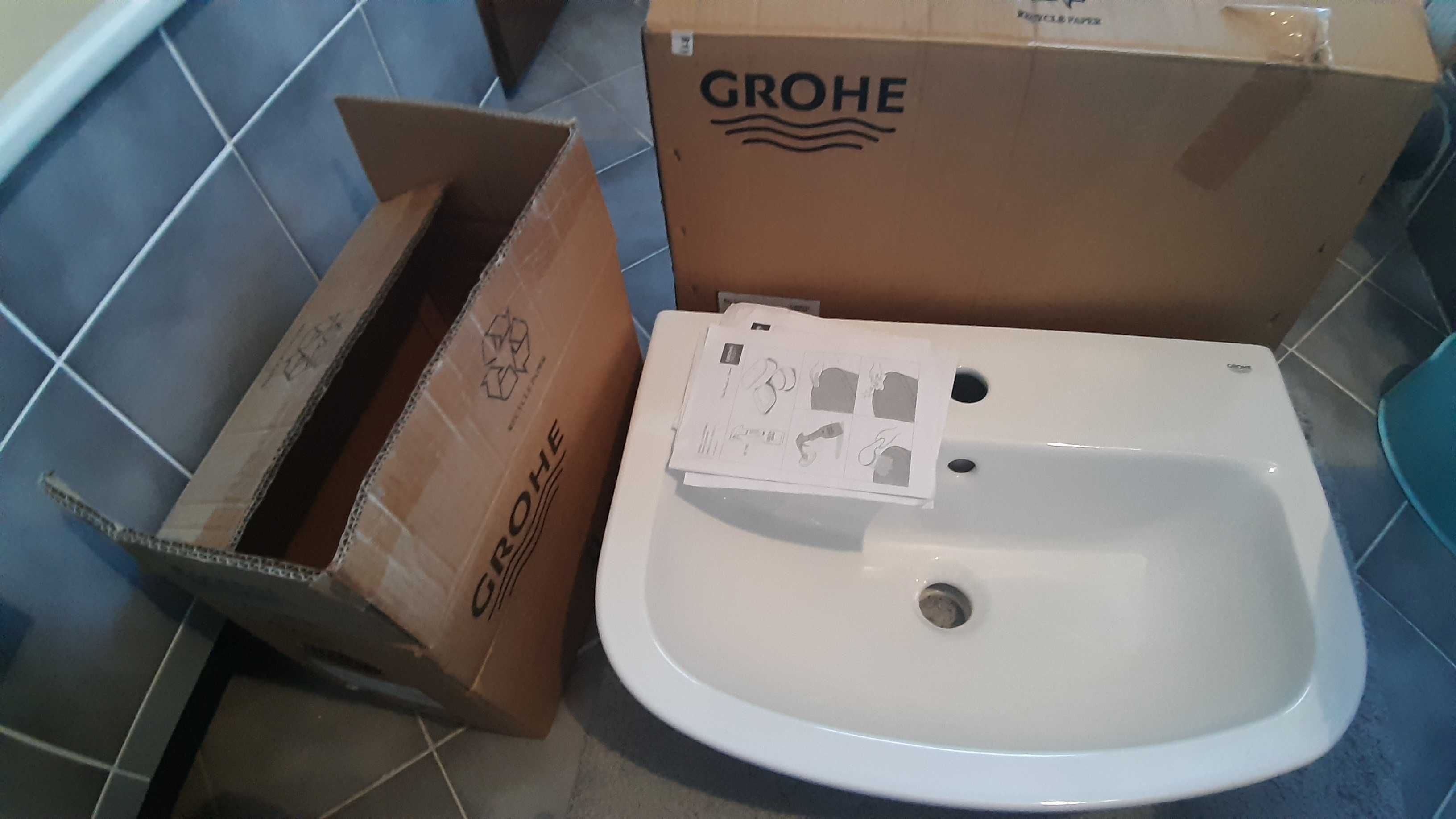 GROHE umywalka półpostument NOWE