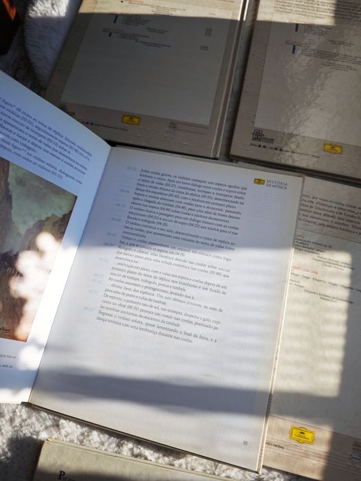 História da Música (5 Volumes + 2 CDs) – Deutsche Grammophon