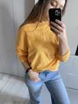 Jak nowa żólta bluza levis