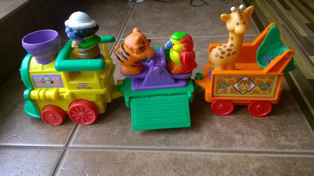 muzyczny pociąg Fisher Price