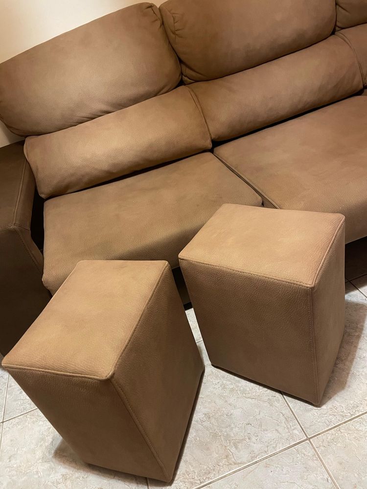 Sofá de 4 Lugares Super Confortável