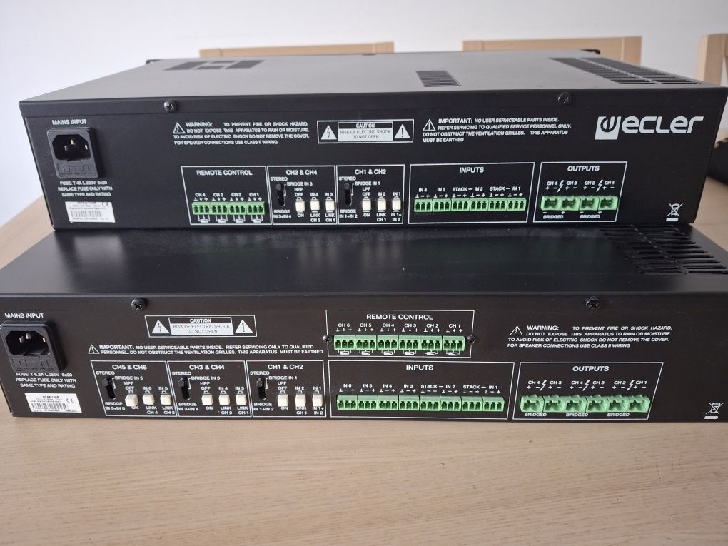 Wzmacniacz ecler MPA4-150R