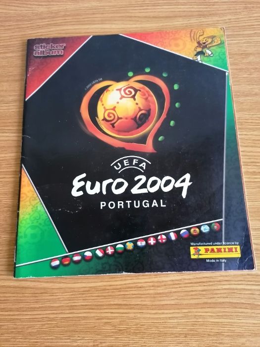 Cromos Euro 2004  e 2008 PANINI