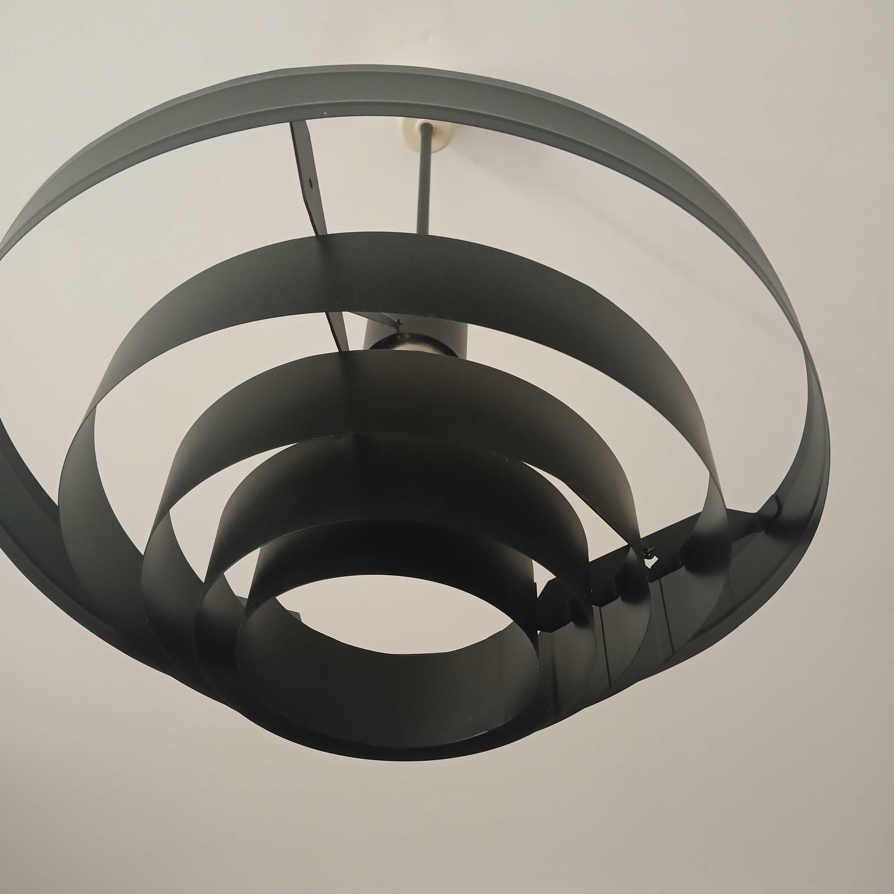 Lampa loft, okres PRL pierścienie Saturna