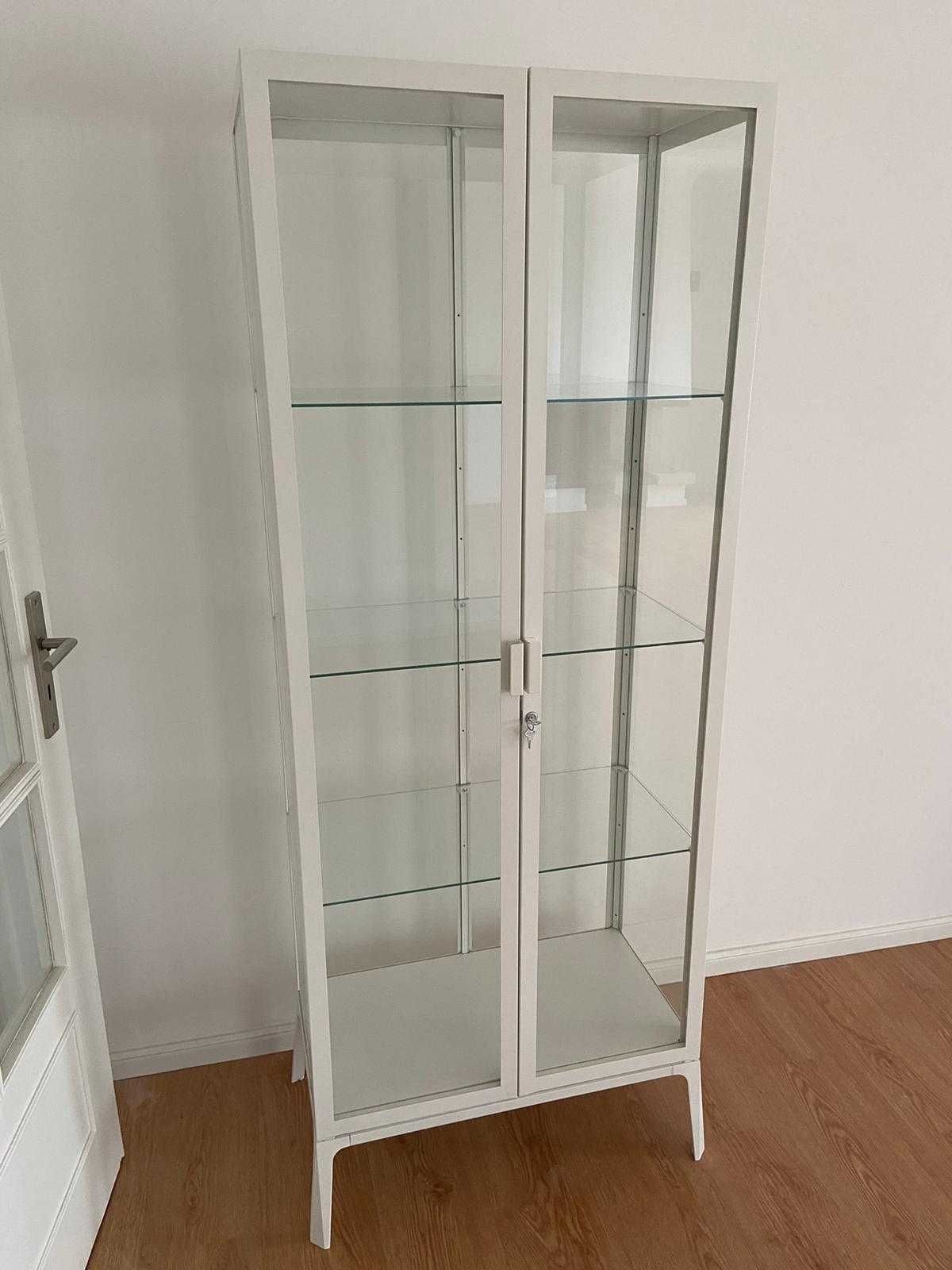 Vitrine IKEA Branca Envidraçada 73x175 cm | Como novo