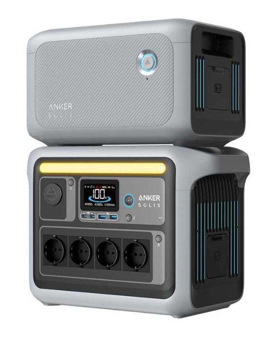 Зарядна станція Anker SOLIX C1000 + Expansion Battery 2112Wh | 1800W