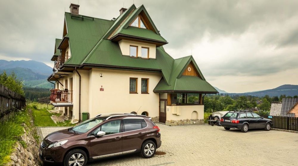 Apartament Pistacjowy z widokiem na Giewont