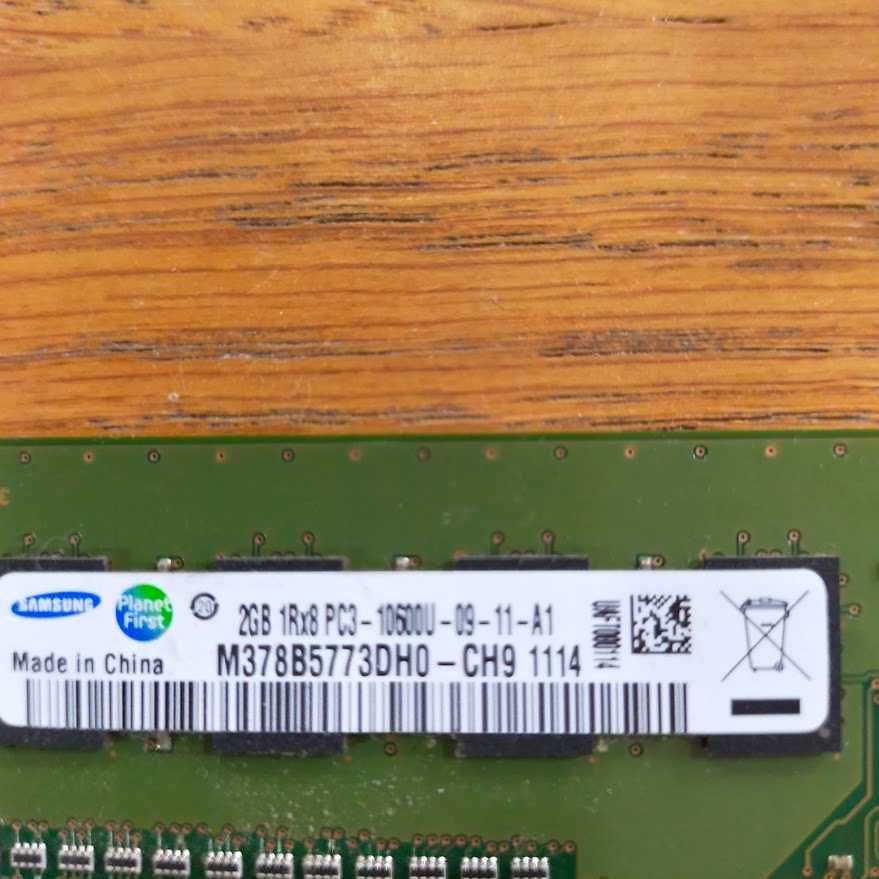 Memoria ram DDR3 Samsung 2 x 2G