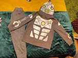Strój kostium przebranie bal karnawałowy robot H&m hm 110 116 star war