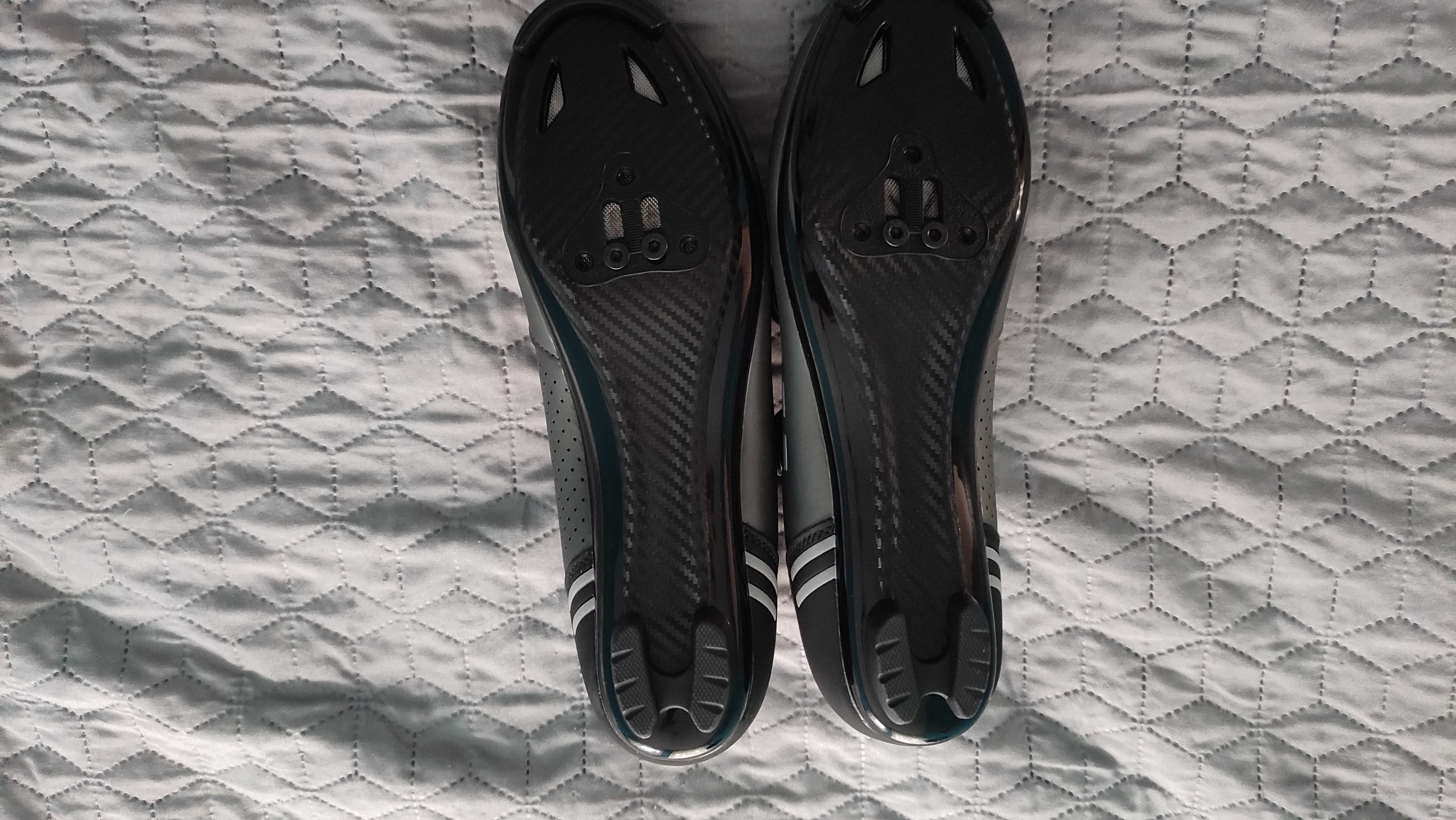 Buty do roweru szosowego, outdoorowe. Rozmiar 46.