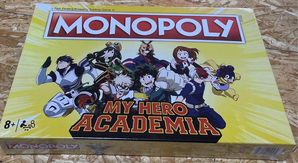 Monopoly My Hero Academia po angielsku