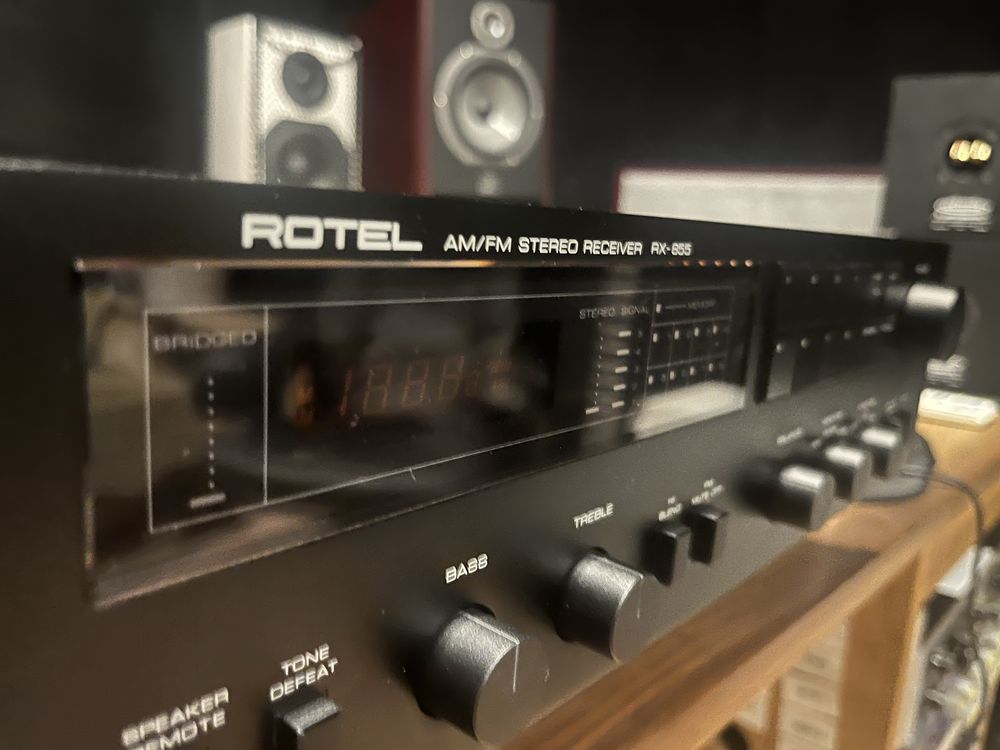 Wzmacniacz ROTEL RX 855 dual mono