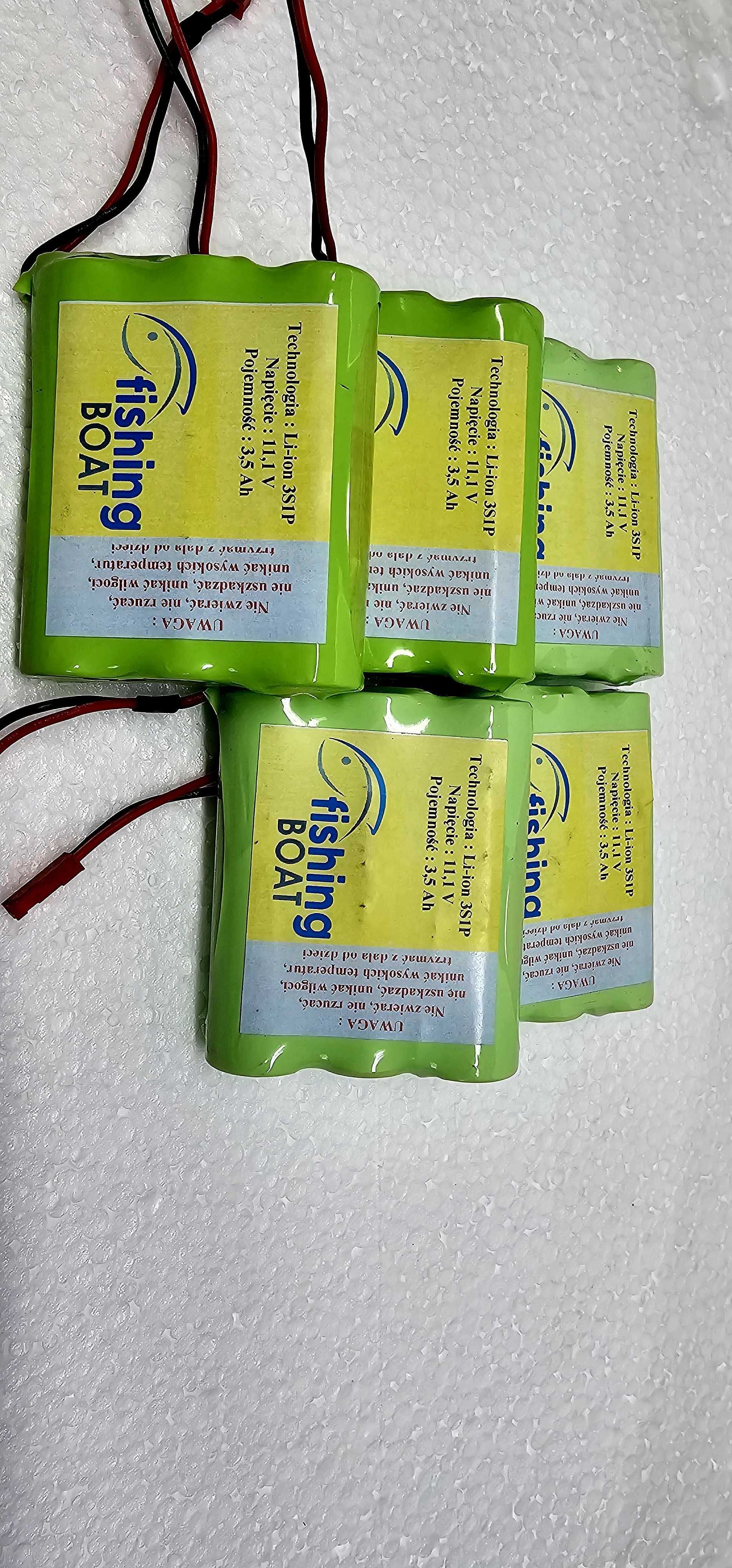 Akumulator pakiet Li-ion 3,5 Ah  Echosonda Toslon TF520 ,TF640, TF740