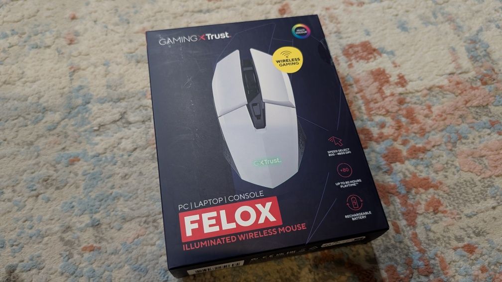 Rato Sem Fios Trust Felox