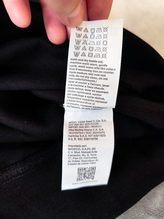 Bluza męska Calvin Klein czarna nowa XXL