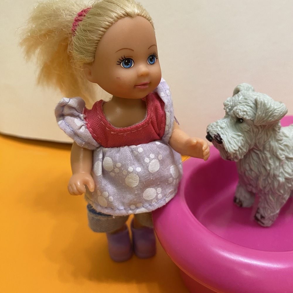 Кукла SIMBA Steffi & Evi - купаем собаку (5733094)
