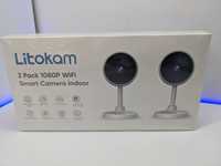 Набір 2 шт Внутрішня камера Litokam LF-C1t нічне бачення WiFi 1080P