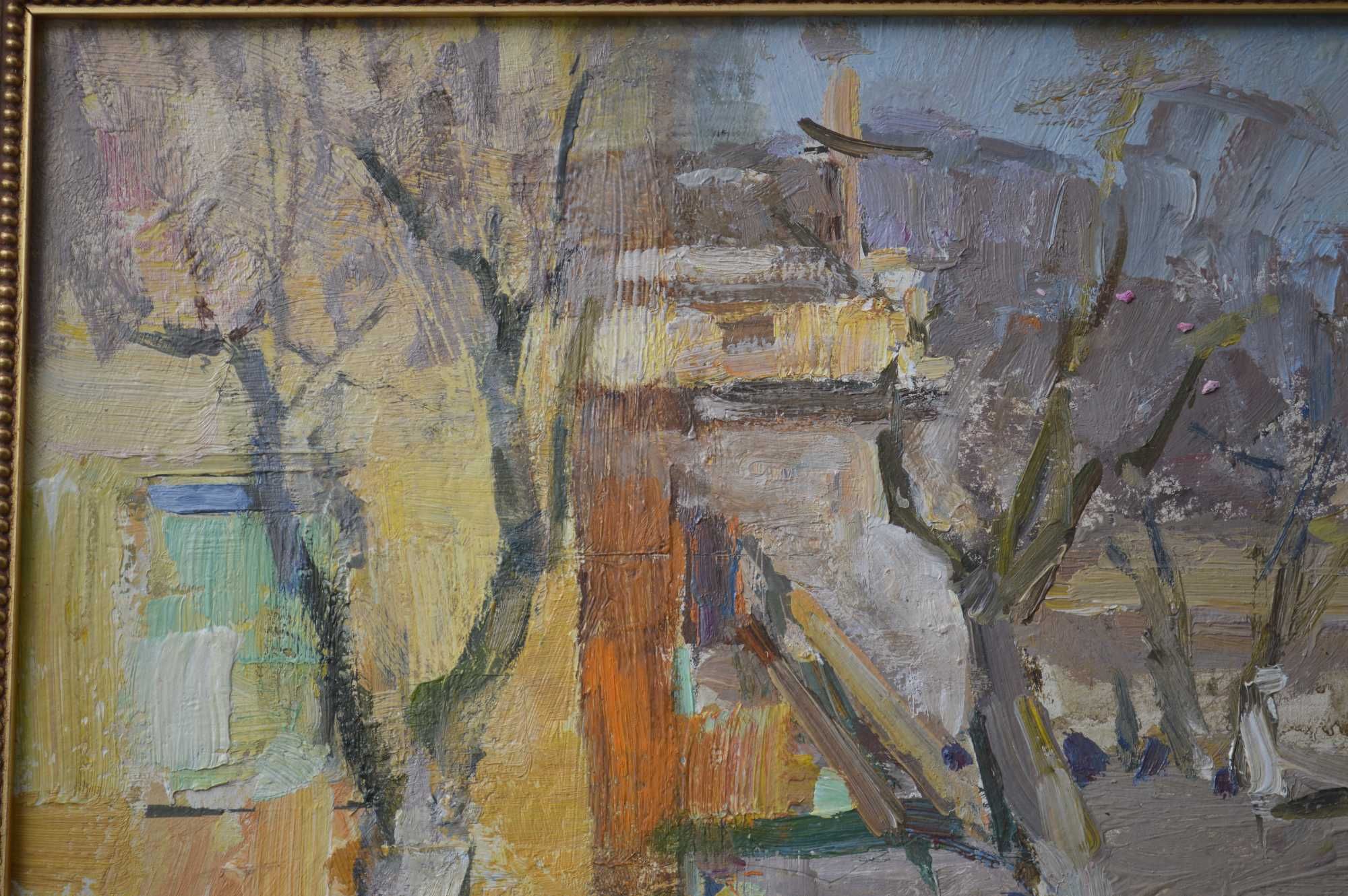Картина художника Ф. Захаров "У Седневі", 1970 р.