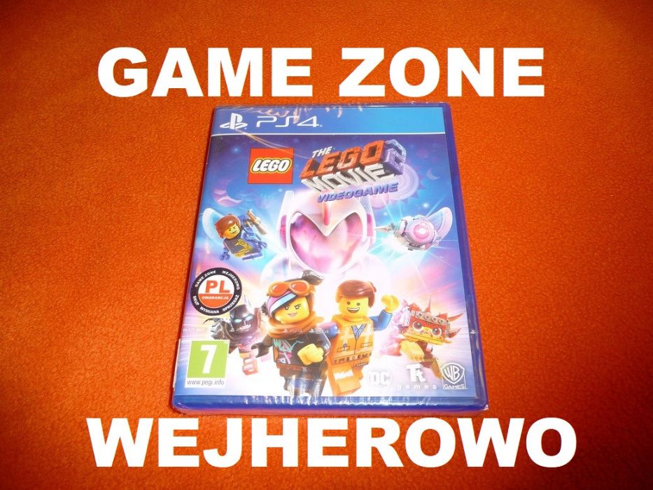 LEGO Movie Przygoda 2 PS4 + Slim + Pro + PS5 = PŁYTA PL Wejherowo