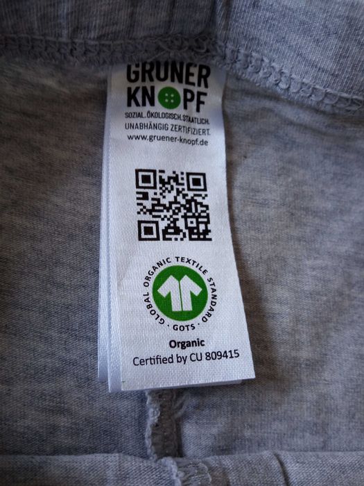 TCM Gruner Knopf leginsy bawełniane r 98/104