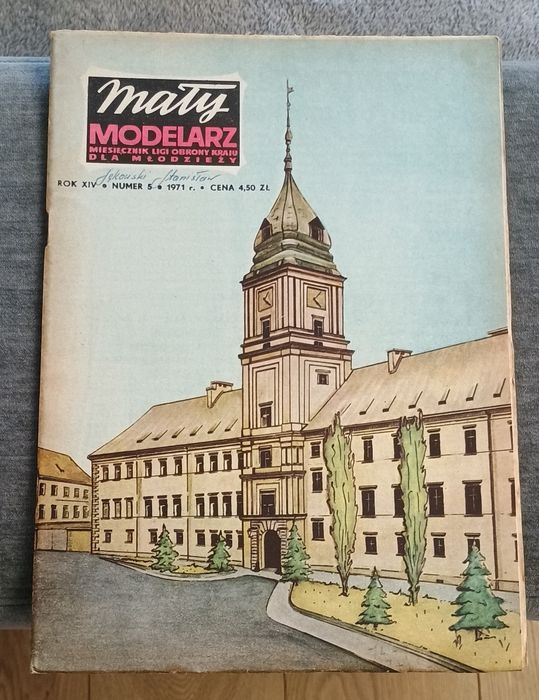 Mały Modelarz Nr 5/1971 - Zamek Królewski w Warszawie 

Na sprzedaż or