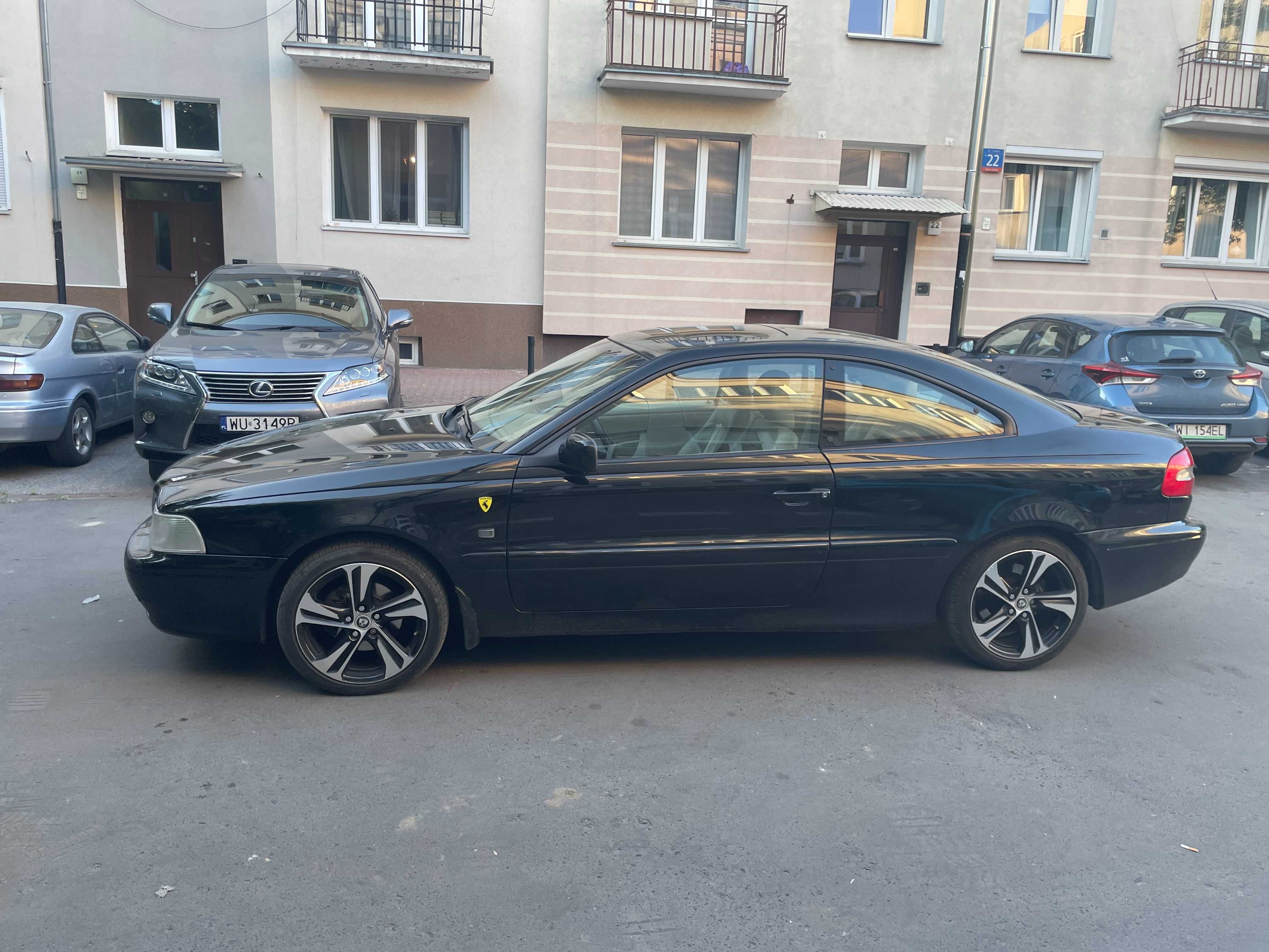 Samochód Volvo c70 2.4T coupe czarny