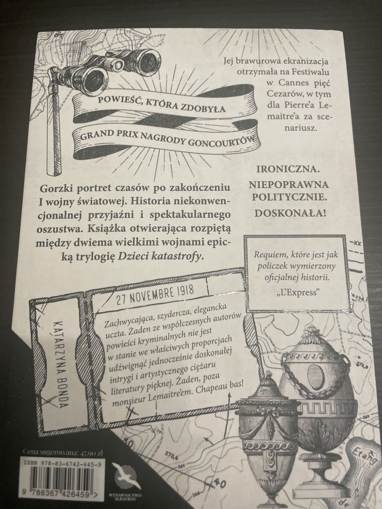 Pierre Lemaitre Do zobaczenia w zaswiatach
